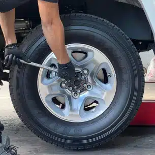 Step 2: Lift the car.