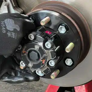 Step 3: Take off wheel.