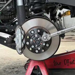 Step 5: Torque kit lug nuts in accordance to Mr Offset® torque specifications